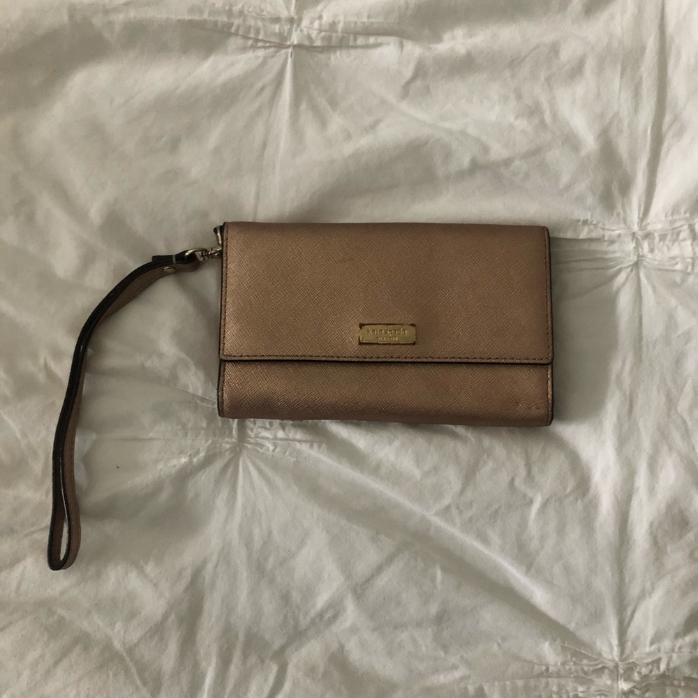 Kate Spade wallet with strap